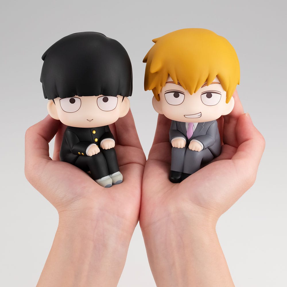 Mob Psycho 100 III Estatua PVC Look Up Shigeo Kageyama & Arataka Reigen 11 cm (With Gift)