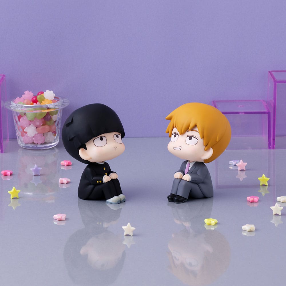 Mob Psycho 100 III Estatua PVC Look Up Shigeo Kageyama & Arataka Reigen 11 cm (With Gift)