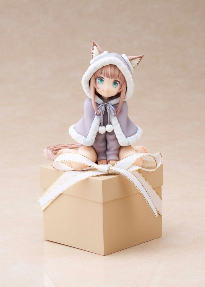 My Cat Is a Kawaii Girl Estatua Present Kinako 15 cm