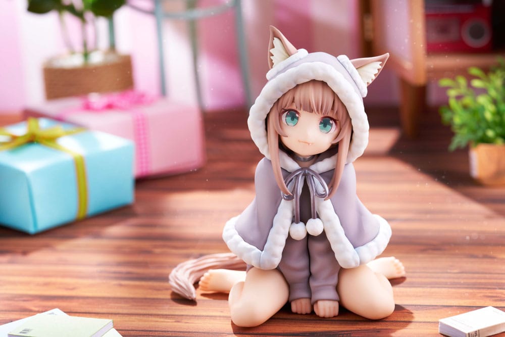 My Cat Is a Kawaii Girl Estatua Present Kinako 15 cm