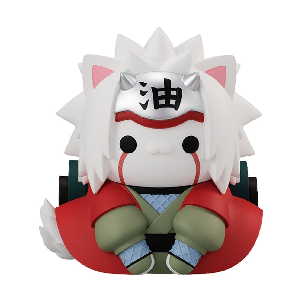 Naruto Shippuden Mega Cat Project Figuras Nyanto! The Big Nyaruto Series The Sannin Set 10 cm (With Gift)