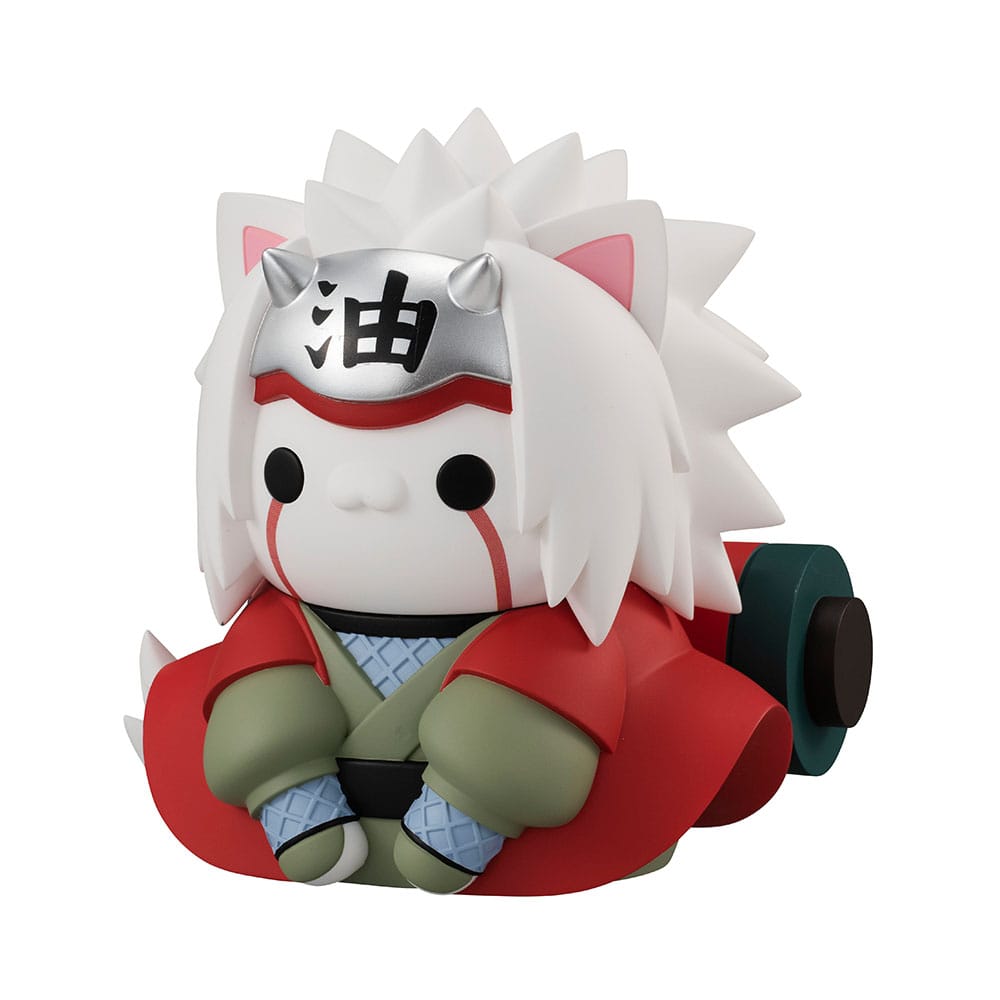 Naruto Shippuden Mega Cat Project Figuras Nyanto! The Big Nyaruto Series The Sannin Set 10 cm (With Gift)