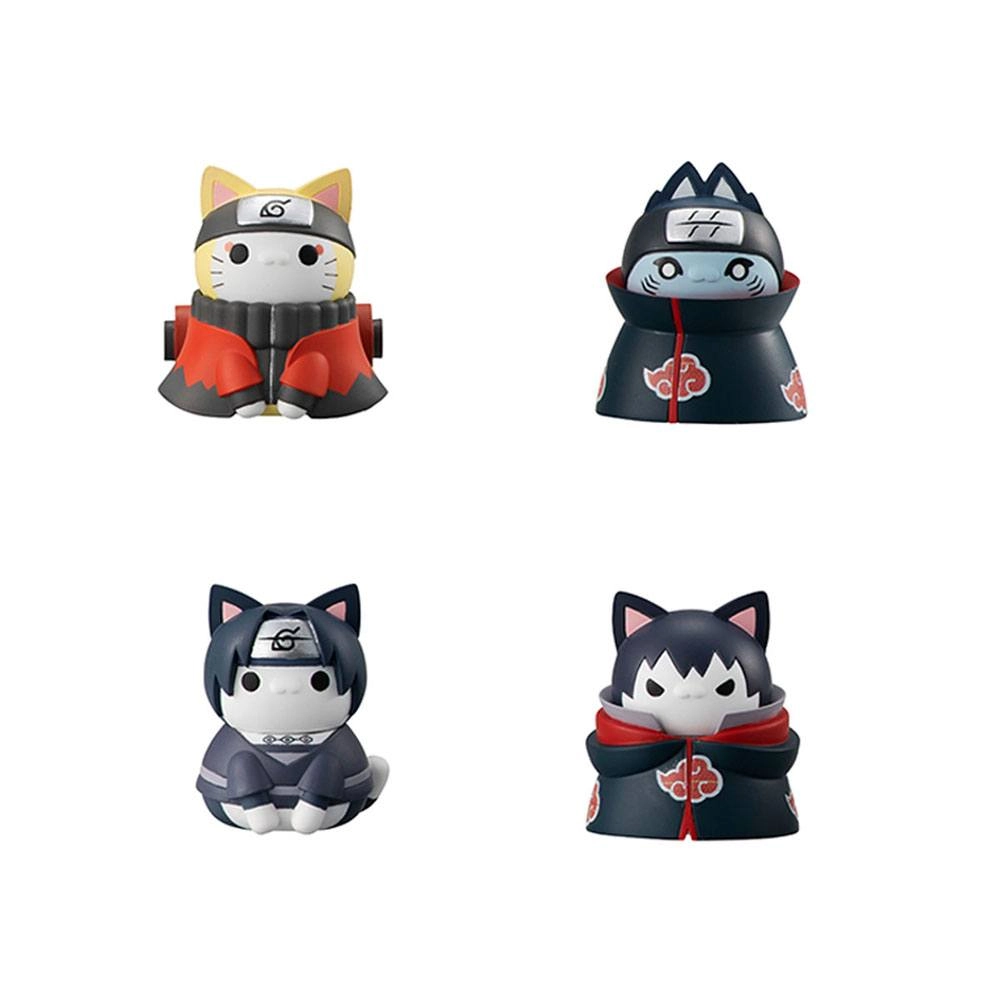 Naruto Shippuden Mega Cat Project Trading Figures Nyaruto! Special Set 3 cm