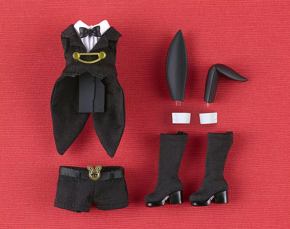 Nendoroid Accessories for Nendoroid Doll Figures Outfit Set: Bunny Suit (Black)