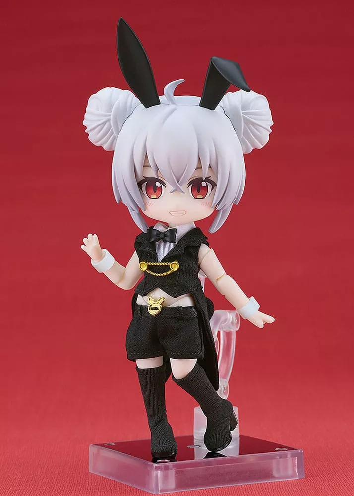 Nendoroid Accessories for Nendoroid Doll Figures Outfit Set: Bunny Suit (Black)