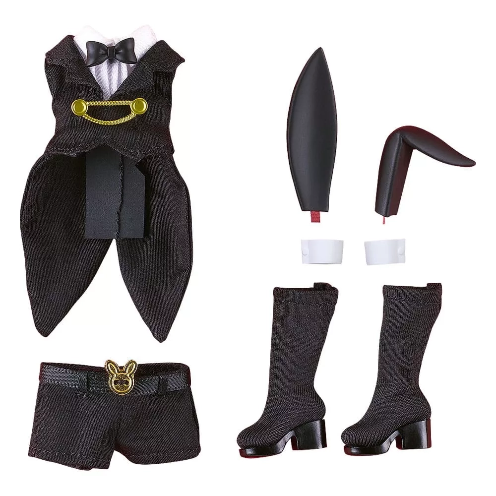 Nendoroid Accesorios para las Figuras Nendoroid Doll Outfit Set: Bunny Suit (Black)