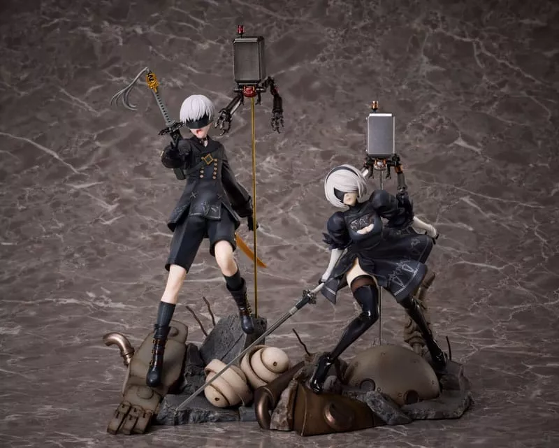 NieR:Automata 1/7 Statue PVC 9S Deluxe Version 23 cm