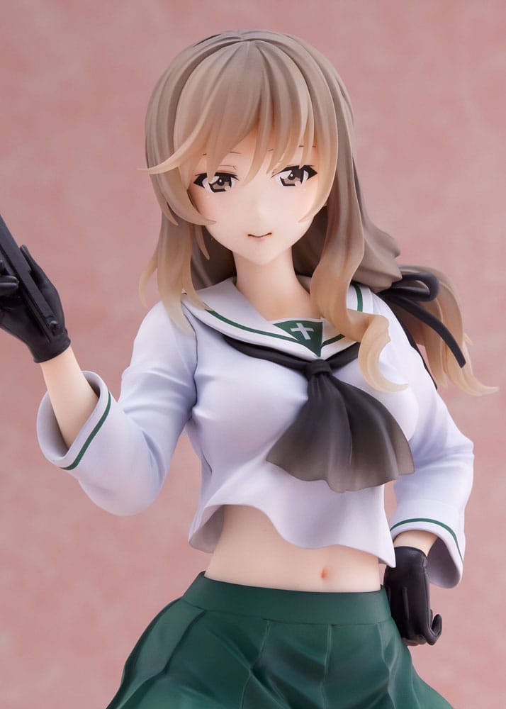 Oarai Girls High PVC Statue 1/7 Chiyo Shimada 25 cm