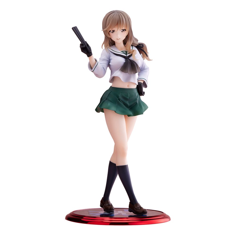 Oarai Girls High PVC Statue 1/7 Chiyo Shimada 25 cm