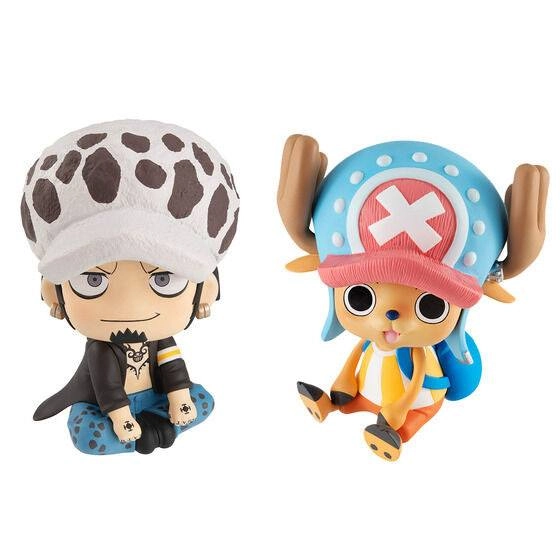 One Piece Look Up PVC Statuen Trafalgar Law & Tony Tony Chopper LTD Ver. 11 cm