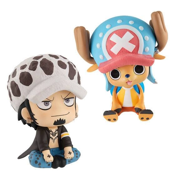 One Piece statuettes PVC Look Up Trafalgar Law & Tony Tony Chopper LTD Ver. 11 cm