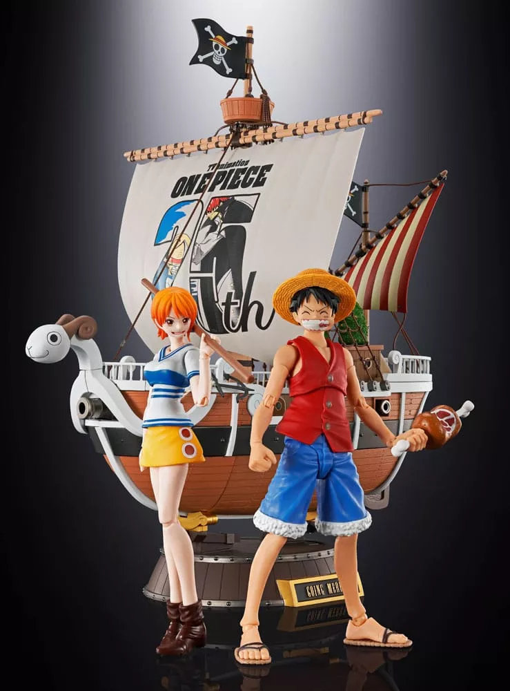 One Piece Soul of Chogokin Diecast Actionfigur Going Merry 25th Anniversary Memorial Edition 28 cm