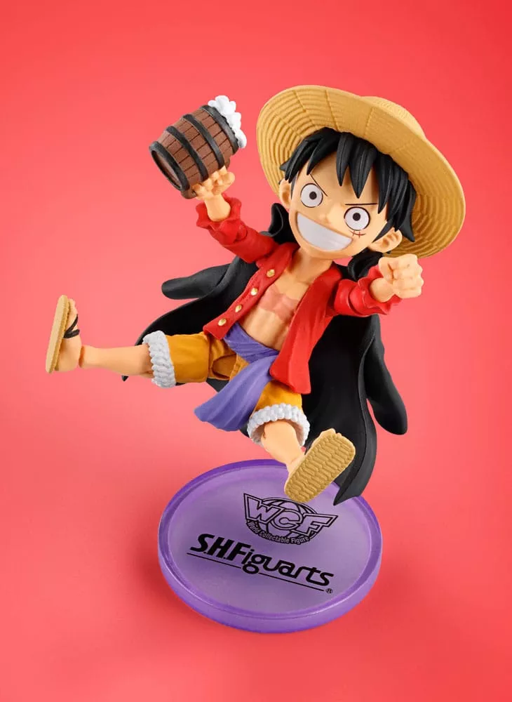 One Piece World Collactable Figures x S.H. Figuarts Action Figure Monkey D. Luffey 8 cm