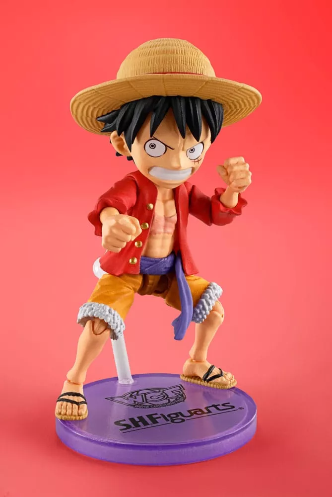 One Piece World Collactable Figures x S.H. Figuarts Action Figure Monkey D. Luffey 8 cm