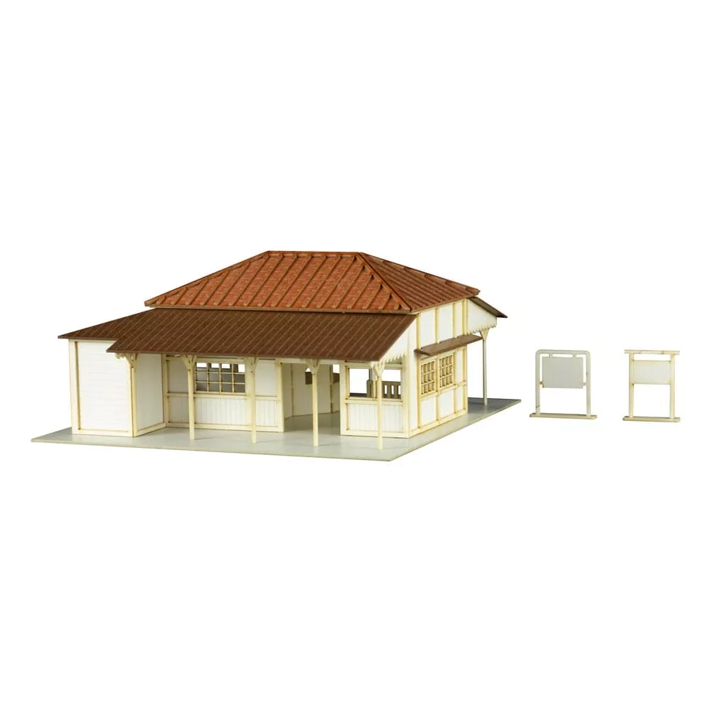 Original Character 1/150 Anitecture Paper Model Kit Station (Kominato Railway) 3 cm