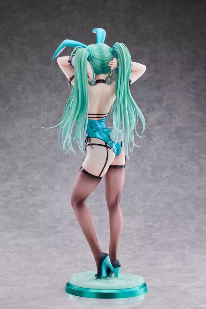 Original Character PVC Statue 1/4 Green Twin Tail Bunny-chan 43 cm