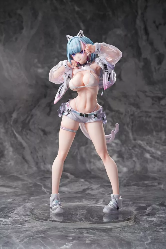 Original Character Statue PVC 1/6 Kin Mirai Nekomata Miu 26 cm