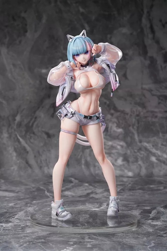 Original Character Statue PVC 1/6 Kin Mirai Nekomata Miu 26 cm