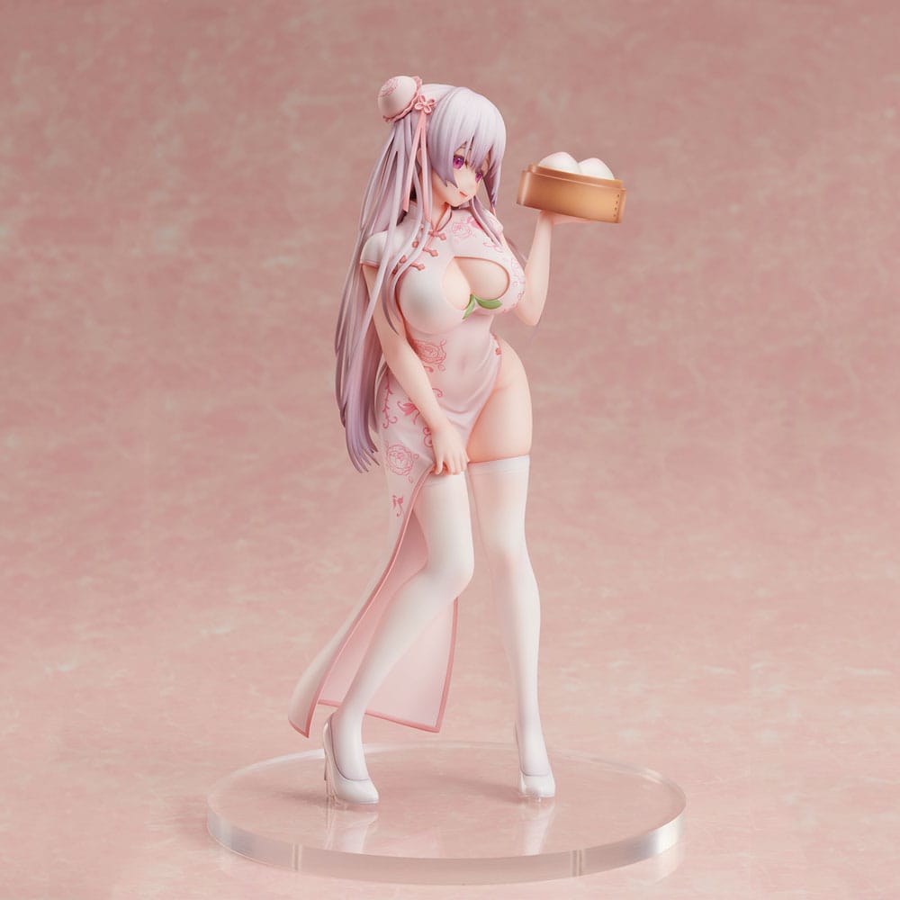 Original Character PVC Statue Miko Illustration Momoman-chan 29 cm