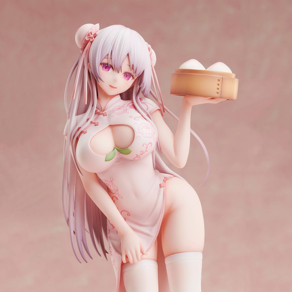 Original Character Estatua PVC Miko Illustration Momoman-chan 29 cm