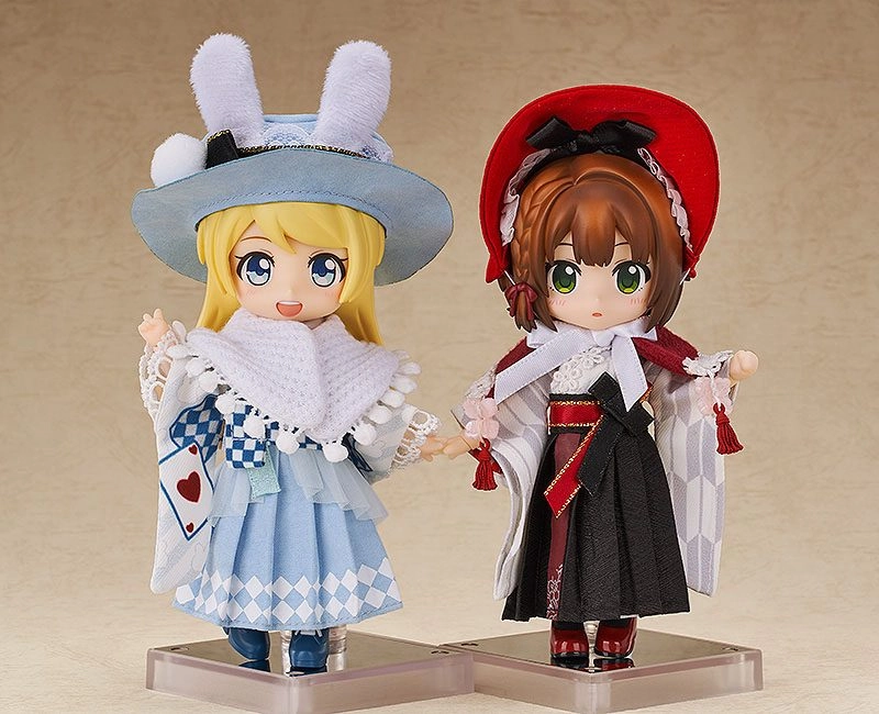 Original Character Parts for Nendoroid Doll Figures Outfit Set Alice: Japanese Dress Ver.