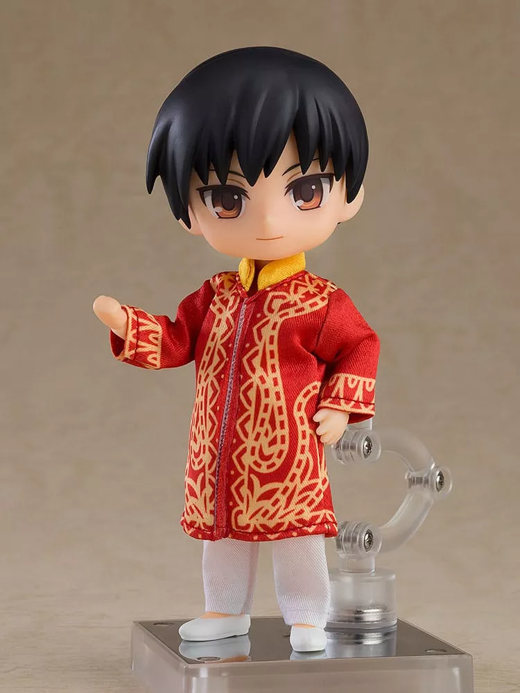 Original Character Seasonal Doll Figures Outfit Set: World Tour India - Boy (Red)