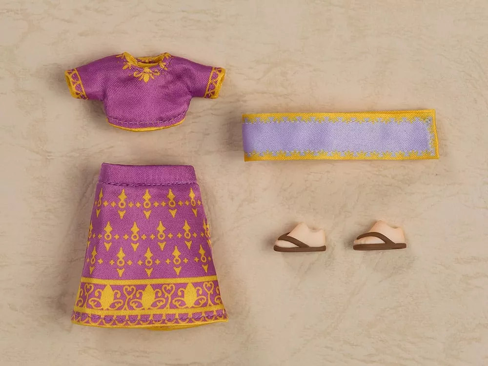 Original Character Accesorios para las Figuras Seasonal Doll Outfit Set: World Tour India - Girl (Purple)