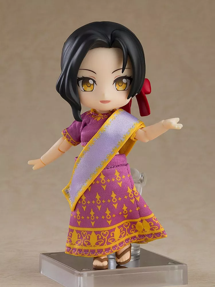 Original Character Seasonal Doll Figures Outfit Set: World Tour India - Girl (Purple)