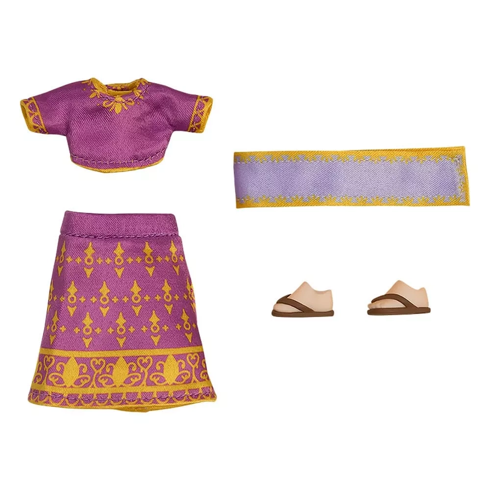 Original Character Seasonal Doll Figures Outfit Set: World Tour India - Girl (Purple)