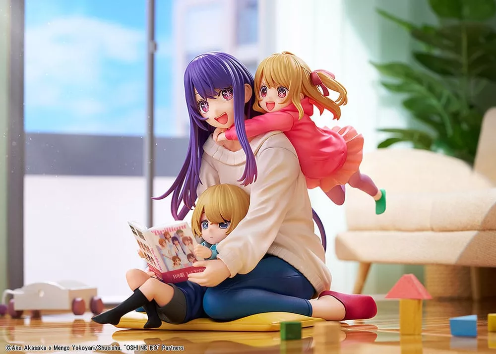 Oshi no Ko PVC Statue 1/8 Ai, Aqua & Ruby Mother and Children 10 cm