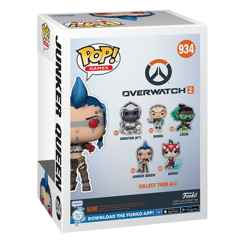 Overwatch 2 POP! Games Vinyl figurine Junker Queen 9 cm