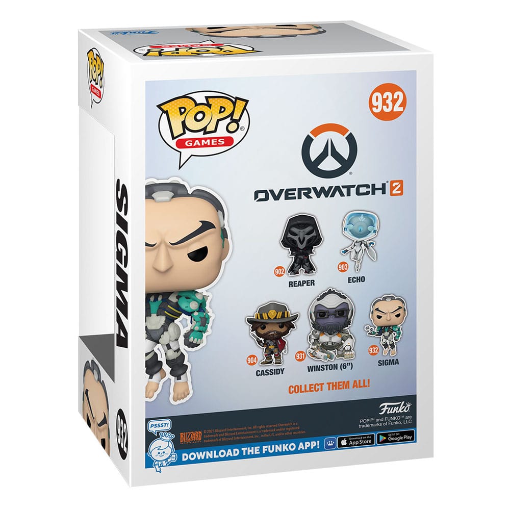 Overwatch 2 POP! Games Vinyl figurine Sigma 9 cm