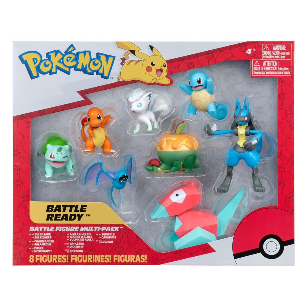 Pokémon Gen IX Battle Figure Set Figuren 8er-Pack