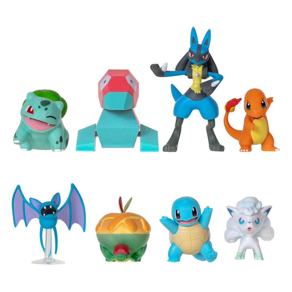 Pokémon Gen IX Battle Figure Set Figuren 8er-Pack