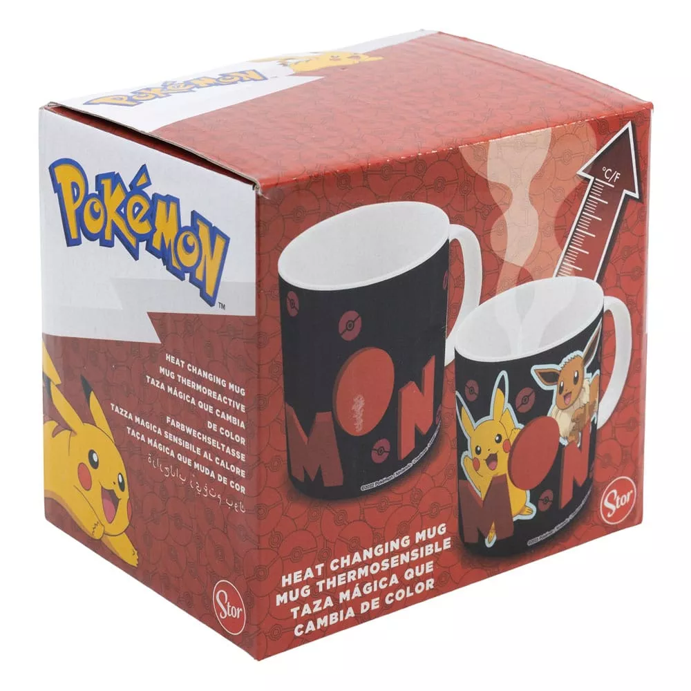 Pokémon Taza sensitiva al calor 325 ml