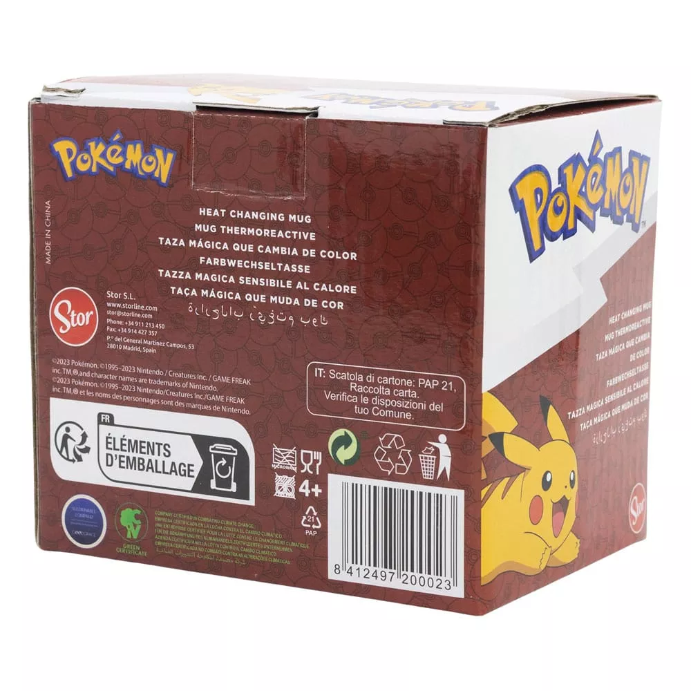 Pokémon Taza sensitiva al calor Pokéverse 325 ml