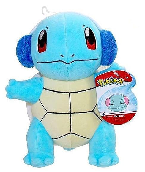 Pokémon Peluche Squirtle con bufanda 20 cm