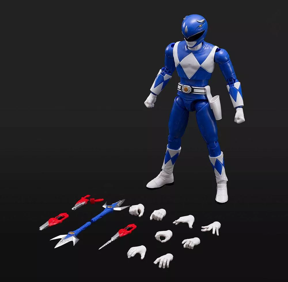 Power Rangers Furai Model Plastic Model Kit Blue Ranger 13 cm