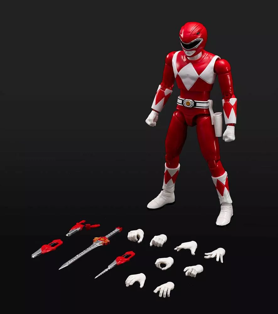 Power Rangers Furai Model Plastic Model Kit Red Ranger 13 cm