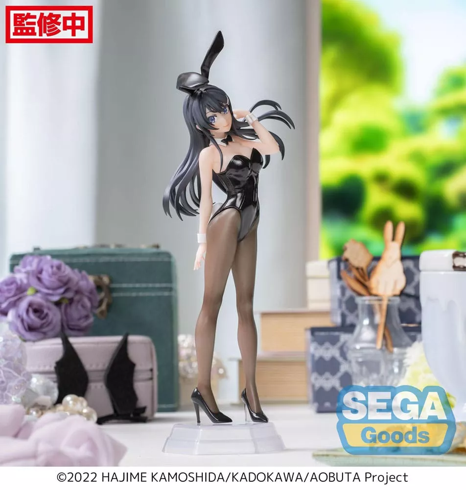 Rascal Does Not Dream of Bunny Girl Senpai Estatua PVC Desktop x Decorate Collections Mai Sakurajima 17 cm