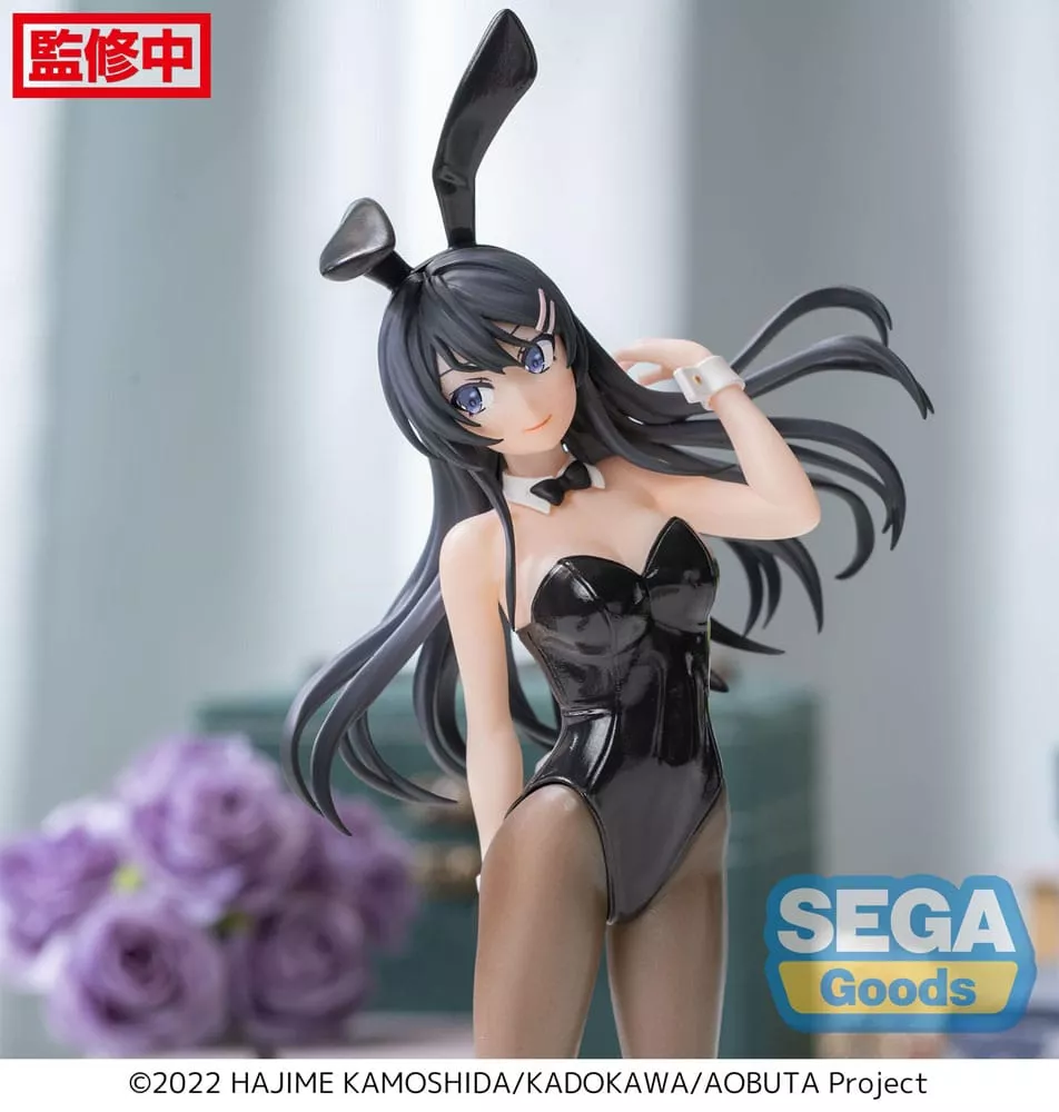 Rascal Does Not Dream of Bunny Girl Senpai PVC Statue Desktop x Decorate Collections Mai Sakurajima 17 cm