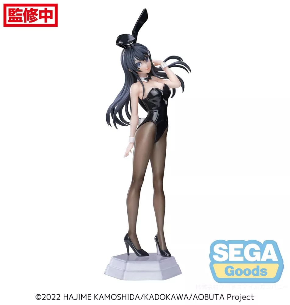 Rascal Does Not Dream of Bunny Girl Senpai PVC Statue Desktop x Decorate Collections Mai Sakurajima 17 cm