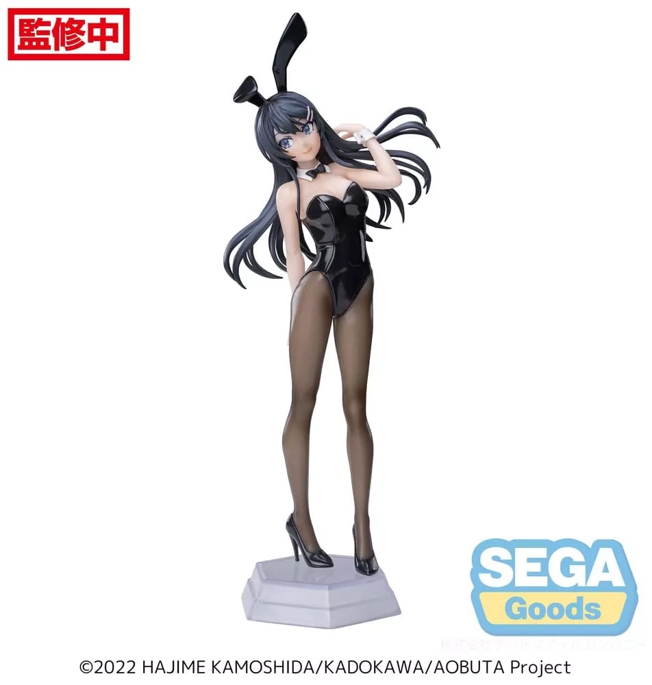 Rascal Does Not Dream of Bunny Girl Senpai Estatua PVC Desktop x Decorate Collections Mai Sakurajima 17 cm