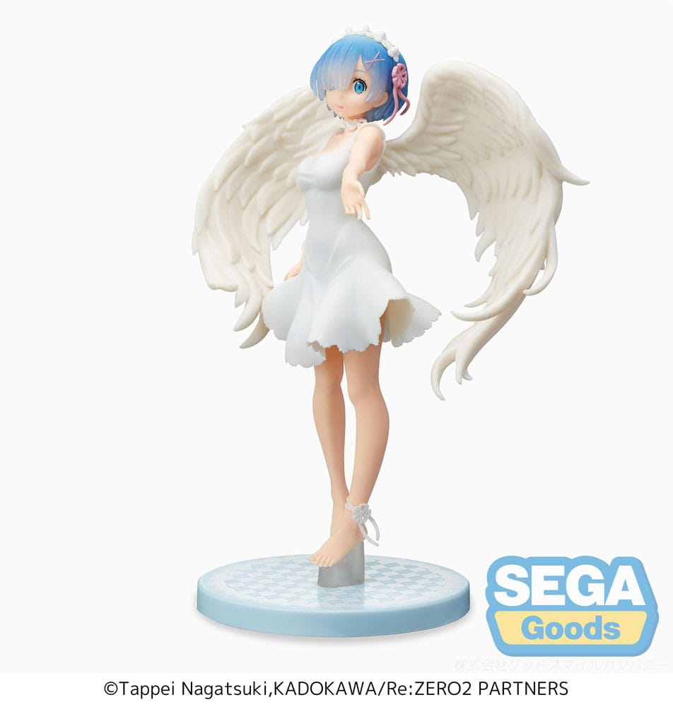 Re: Zero Starting Life in Another World Estatua PVC SPM Perching Rem Demon Angel Ver. (re-run) 21 cm