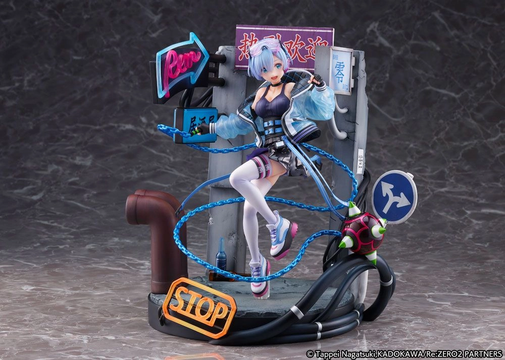 Re: Zero Starting Life in Another World Statue 1/7 Rem Neon City Ver. 27 cm