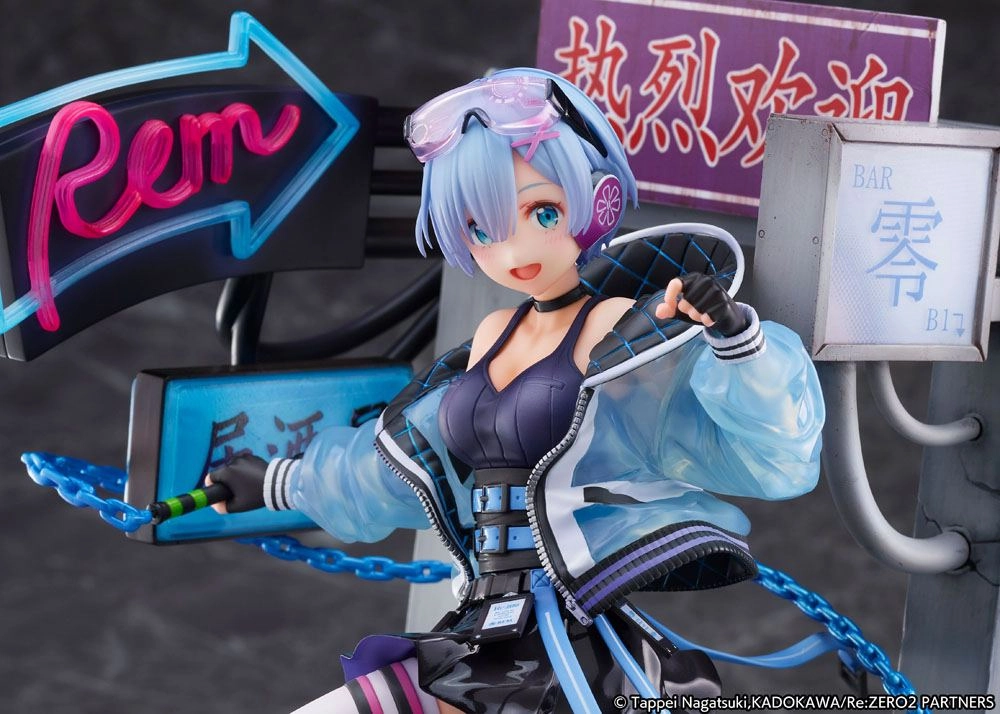 Re: Zero Starting Life in Another World Statue 1/7 Rem Neon City Ver. 27 cm