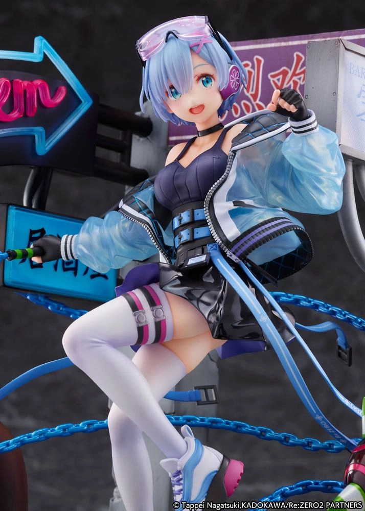 Re: Zero Starting Life in Another World Statue 1/7 Rem Neon City Ver. 27 cm