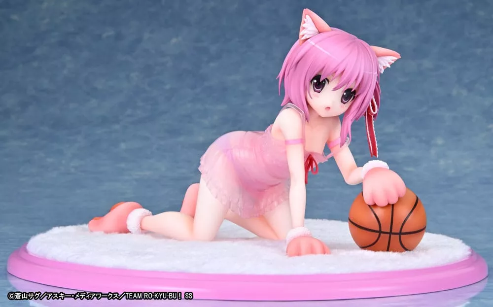 Ro-Kyu-Bu: Fast Break! Estatua PVC 1/7 Tomoka Minato Kemomimi Lingerie Ver. 18 cm