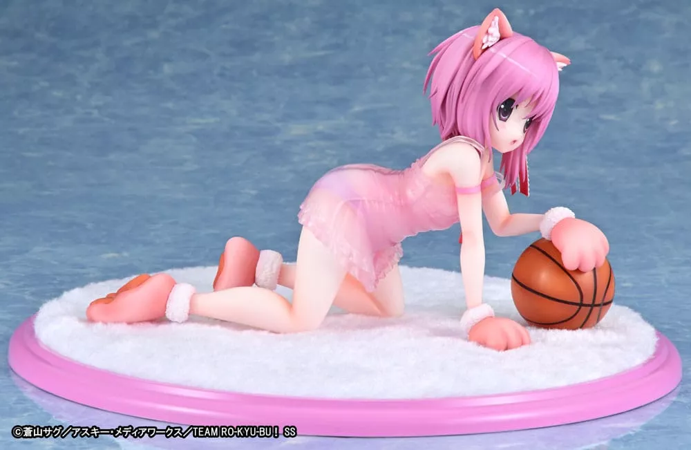 Ro-Kyu-Bu: Fast Break! Estatua PVC 1/7 Tomoka Minato Kemomimi Lingerie Ver. 18 cm