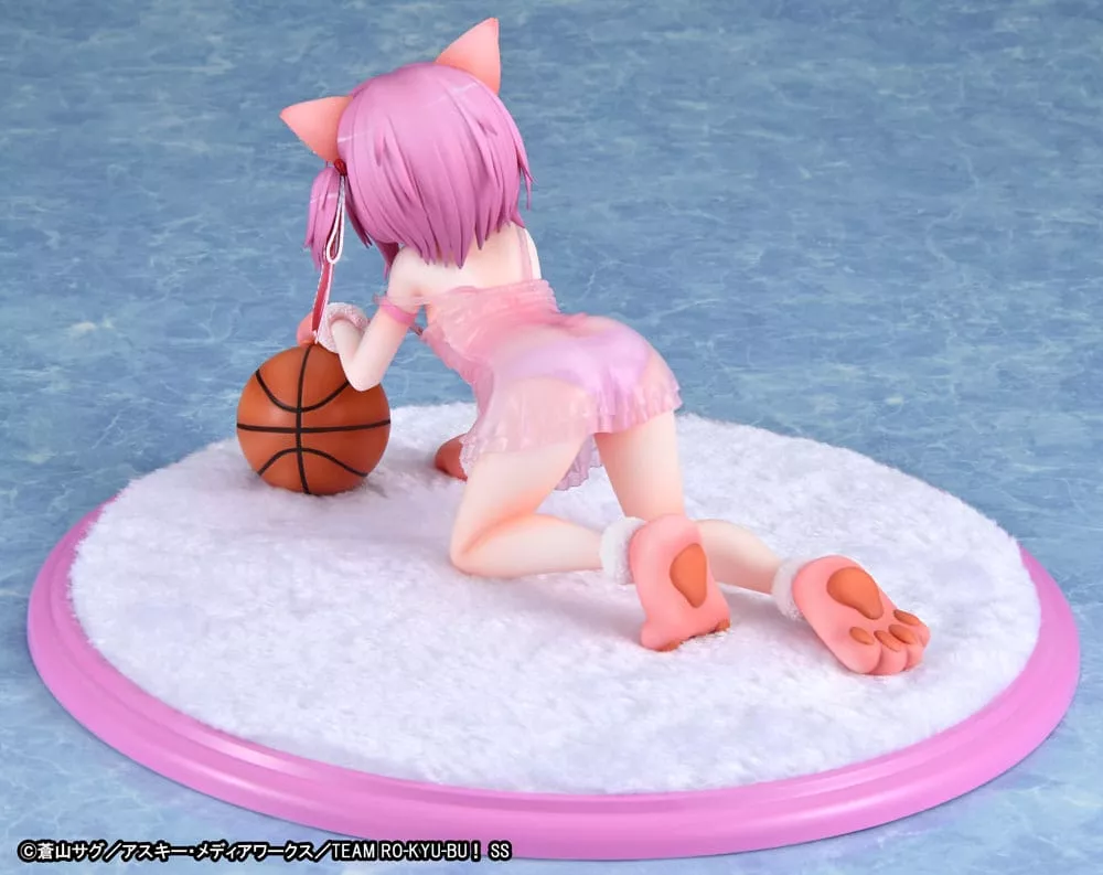 Ro-Kyu-Bu: Fast Break! Estatua PVC 1/7 Tomoka Minato Kemomimi Lingerie Ver. 18 cm